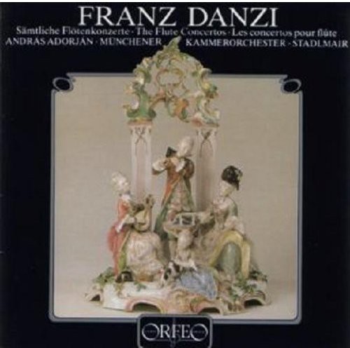 Danzi Franz - Danzi Die Flötenkonzerte ryhmässä CD / Klassiskt @ Bengans Skivbutik AB (1916761)