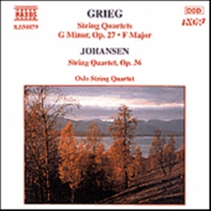 Grieg/Johansen - String Quartets ryhmässä CD @ Bengans Skivbutik AB (1926543)
