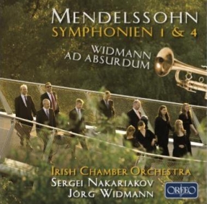 Mendelssohn Felix - Symphonies No. 1 & 4 ryhmässä CD @ Bengans Skivbutik AB (1927388)