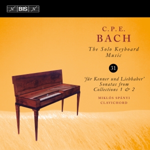 Bach C P E - Solo Keyboard Music, Vol. 31 ryhmässä CD @ Bengans Skivbutik AB (1927390)
