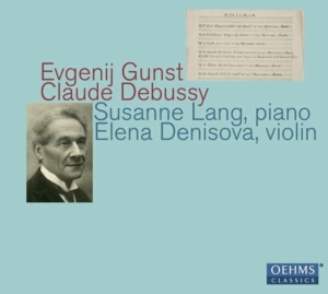 Debussy / Gunst - Evgenij Gunst & Claude Debussy ryhmässä CD @ Bengans Skivbutik AB (1947620)