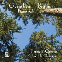 Brahms / Gernsheim - Piano Quintets ryhmässä CD @ Bengans Skivbutik AB (1947631)