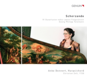 Telemann G P - Scherzando - 6 Overtures For Keyboa ryhmässä CD @ Bengans Skivbutik AB (1949784)
