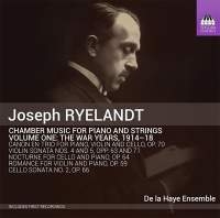 Ryelandt Joseph - Chamber Music For Piano & Strings, ryhmässä CD @ Bengans Skivbutik AB (1949809)