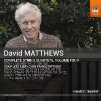 Matthews David - Complete String Quartets, Vol. 4 ryhmässä CD @ Bengans Skivbutik AB (1949813)