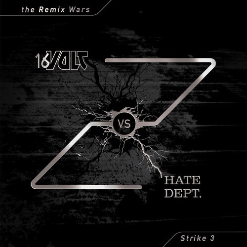 16 Volt Vs Hate Dept. - Remix Wars Volume 3 (Red Vinyl) ryhmässä VINYYLI / Rock @ Bengans Skivbutik AB (1951398)