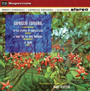 Rimsky-korsakov - Capriccio Espagnol/Cluytens ryhmässä VINYYLI @ Bengans Skivbutik AB (1951570)