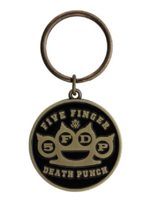 Five Finger Death Punsch - Ffdp Knuckle Keychain ryhmässä Minishops / Five Finger Death Punch @ Bengans Skivbutik AB (1957467)