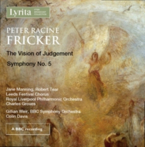 Fricker Peter Racine - Symphony No. 5 / The Vision Of Judg ryhmässä CD @ Bengans Skivbutik AB (1967918)