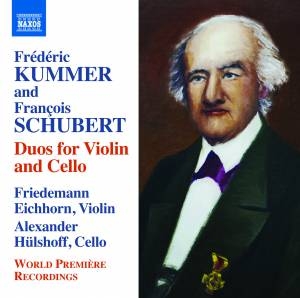 Kummer Frédéric / Schubert Franco - Duos For Violin & Cello ryhmässä CD @ Bengans Skivbutik AB (1967945)