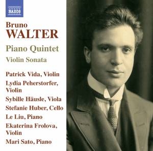 Walter Bruno - Piano Quintet / Violin Sonata ryhmässä CD @ Bengans Skivbutik AB (2003501)