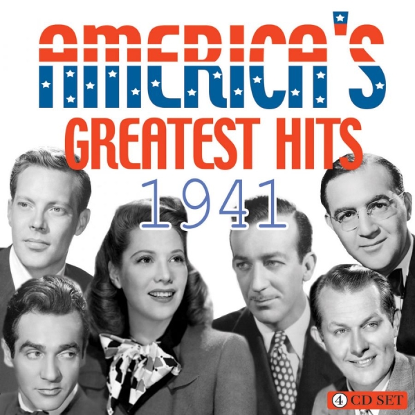 Various Artists - America's Greatest Hits 1941 ryhmässä CD / Myydyimmät @ Bengans Skivbutik AB (2004832)