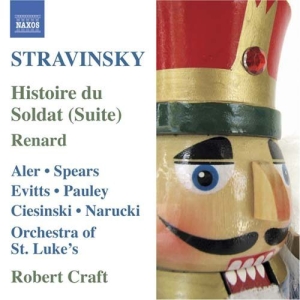 Stravinsky - The Soldiers Tale ryhmässä CD @ Bengans Skivbutik AB (2006038)