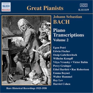 Bach J. S. - Piano Transcriptions Vol. 2 ryhmässä CD @ Bengans Skivbutik AB (2006047)