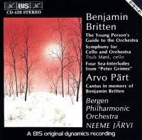 Britten/Pärt - Young Persons Guide To The Orc ryhmässä CD @ Bengans Skivbutik AB (2006389)