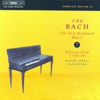 Bach Carl Philipp Emanuel - Solo Keyboard Music Vol 7 ryhmässä CD @ Bengans Skivbutik AB (2006430)