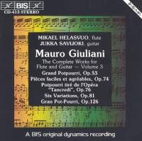 Giuliani Mauro - Complete Music For Flute & Gui ryhmässä CD @ Bengans Skivbutik AB (2006494)