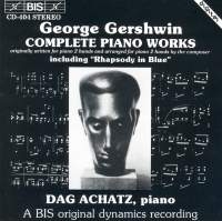 Gershwin George - Complete Piano Works ryhmässä CD @ Bengans Skivbutik AB (2006627)