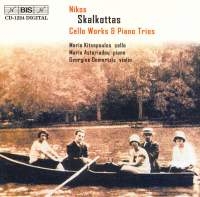 Skalkottas Nikos - Trio Cello Works ryhmässä CD @ Bengans Skivbutik AB (2006656)