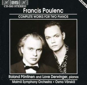 Poulenc Francis - Complete Works For 2 Piano ryhmässä CD @ Bengans Skivbutik AB (2006660)