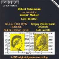 Schumann Robert - Symphony 3 & 4 Orcestra Mahler ryhmässä CD @ Bengans Skivbutik AB (2006672)