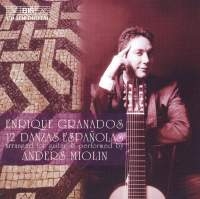 Granados Enrique - Danzas Espagnole ryhmässä CD @ Bengans Skivbutik AB (2006676)