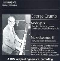 Crumb George - Madrigals ryhmässä CD @ Bengans Skivbutik AB (2006705)