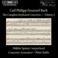 Bach Carl Philipp Emanuel - Keyboard Concertos Vol 2 ryhmässä CD @ Bengans Skivbutik AB (2006716)