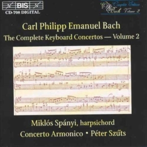 Bach Carl Philipp Emanuel - Keyboard Concertos Vol 2 ryhmässä CD @ Bengans Skivbutik AB (2006716)