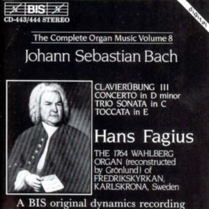 Bach Johann Sebastian - Organ Music Vol 8 ryhmässä CD @ Bengans Skivbutik AB (2006742)
