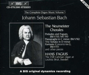 Bach Johann Sebastian - Organ Music Vol 5 ryhmässä CD @ Bengans Skivbutik AB (2006745)