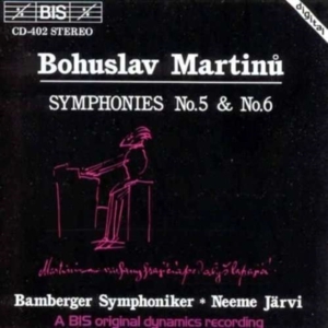 Martinu Bohuslav - Symphony 5/6 ryhmässä CD @ Bengans Skivbutik AB (2006766)