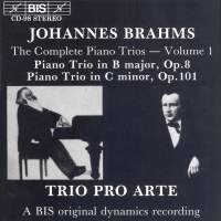 Brahms Johannes - Piano Trio Vol 1 ryhmässä CD @ Bengans Skivbutik AB (2006774)