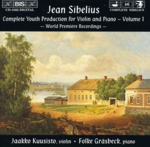 Sibelius Jean - Complete Youth Prod For Violin ryhmässä CD @ Bengans Skivbutik AB (2006790)