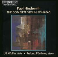 Hindemith Paul - Complete Violin Sonatas ryhmässä CD @ Bengans Skivbutik AB (2006803)