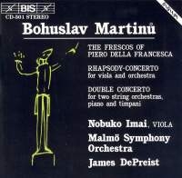 Martinu Bohuslav - Frescos Rhp/Conc Dble Conc ryhmässä CD @ Bengans Skivbutik AB (2006810)