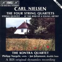Nielsen Carl - 4 String Quartet /Str Quintet ryhmässä CD @ Bengans Skivbutik AB (2006854)