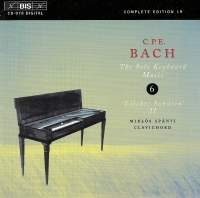 Bach Carl Philipp Emanuel - Solo Keyb Music Vol 6 ryhmässä CD @ Bengans Skivbutik AB (2006865)