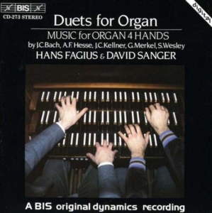 Various - Music For Organ 4 Hands ryhmässä CD @ Bengans Skivbutik AB (2006874)