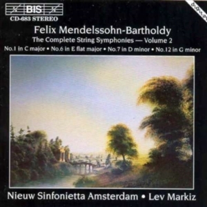 Mendelssohn Felix - Complete String Symphony Vol 2 ryhmässä CD @ Bengans Skivbutik AB (2006886)