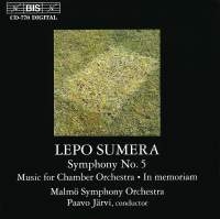 Sumera Lepo - Symphony 5 & In Memoriam ryhmässä CD @ Bengans Skivbutik AB (2007127)