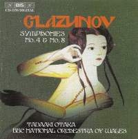 Glazunov Alexander - Symphonies 4 & 8 ryhmässä CD @ Bengans Skivbutik AB (2007130)