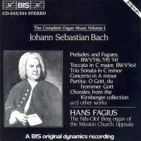 Bach Johann Sebastian - Organ Music Vol 4 ryhmässä CD @ Bengans Skivbutik AB (2007157)