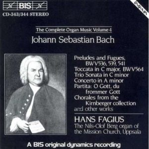 Bach Johann Sebastian - Organ Music Vol 4 ryhmässä CD @ Bengans Skivbutik AB (2007157)