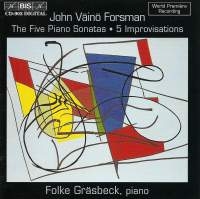 Forsman John Väinö - 5 Piano Son /5 Improvisations ryhmässä CD / Klassiskt @ Bengans Skivbutik AB (2007177)