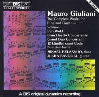 Giuliani Mauro - Complete Music For Flute & Gui ryhmässä CD @ Bengans Skivbutik AB (2007193)