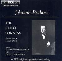 Brahms Johannes - Vc Sonatas ryhmässä CD @ Bengans Skivbutik AB (2007338)