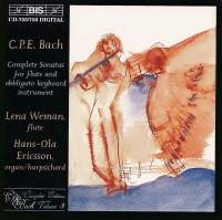 Bach Carl Philipp Emanuel - Flute Sonatas ryhmässä CD @ Bengans Skivbutik AB (2007340)