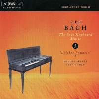 Bach Carl Philipp Emanuel - Solo Keyb Music Vol 5 ryhmässä CD @ Bengans Skivbutik AB (2007345)