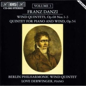 Danzi Franz - Wind Quintets Vol 3 ryhmässä CD @ Bengans Skivbutik AB (2007363)